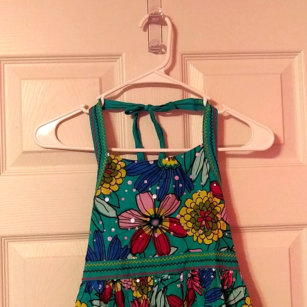 Emily West Multicolored Dress with Sequins